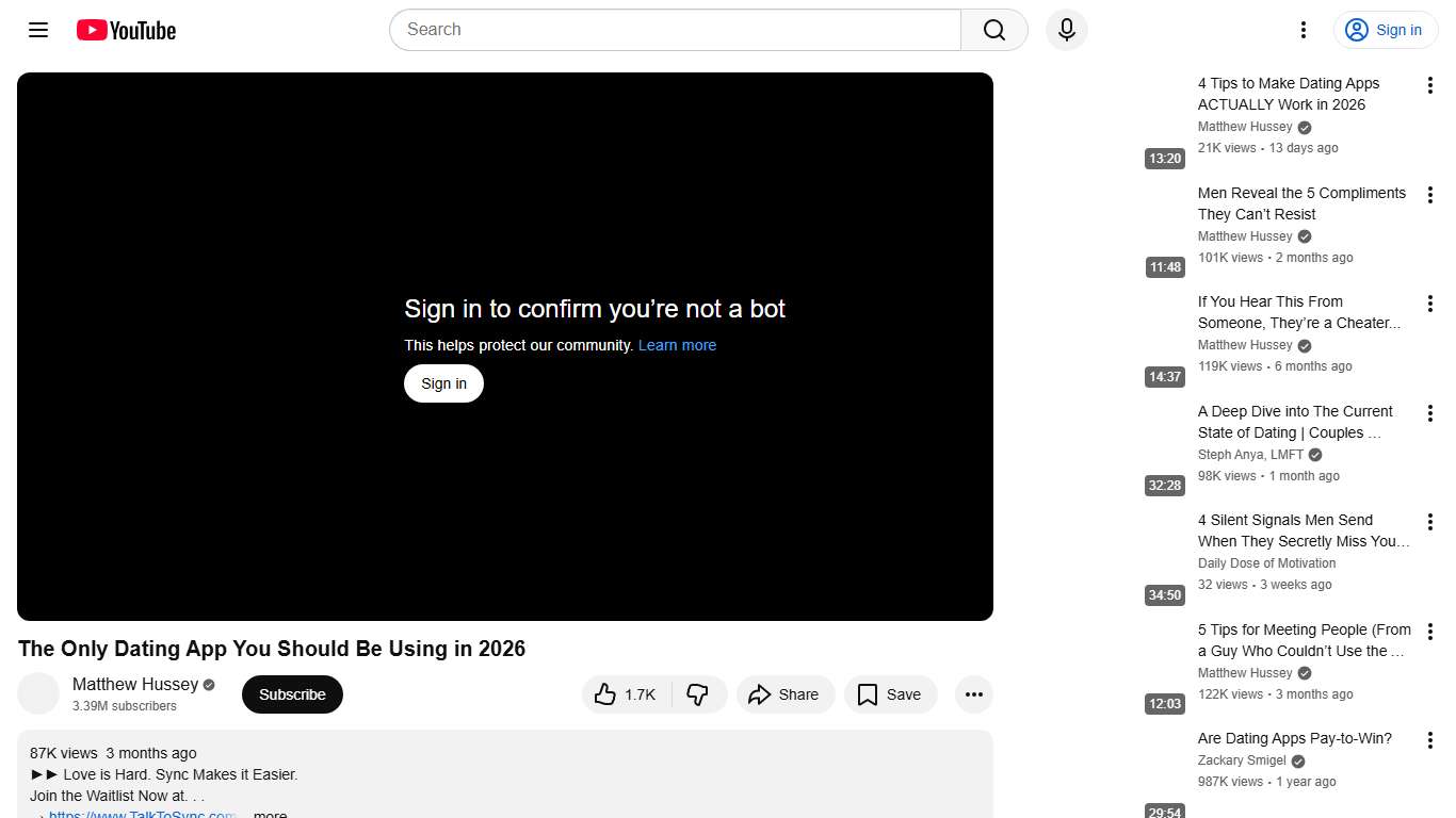 The Only Dating App You Should Be Using in 2026 - YouTube